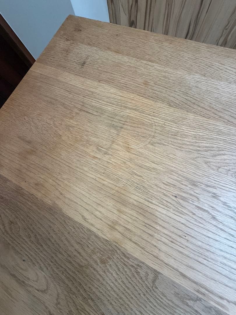 無印良品　定価19万5千　オーク無垢材　ダイニングテーブル　【送料込み】