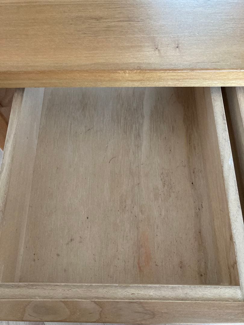 無印　ドレッサー　タモ　無印良品ドレッサー・ミラー