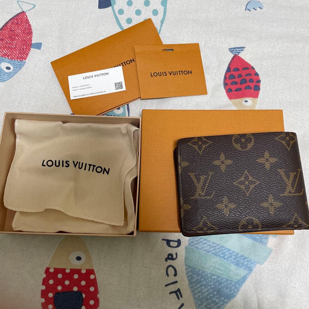 M*e様 Louis Vuitton モノグラム 二つ折り財布