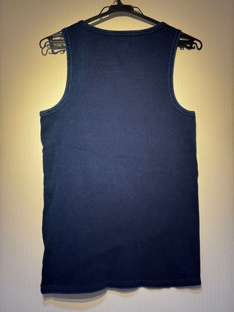 【希少】RRL ラルフローレン タンクトップ ネイビー Lサイズ