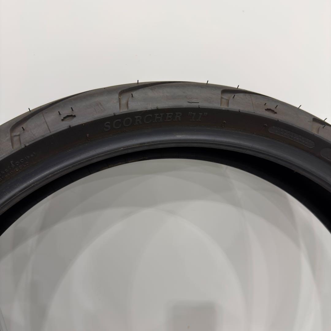 ハーレー　FXBR ブレイクアウト 117 タイヤ 純正 前後 5mm