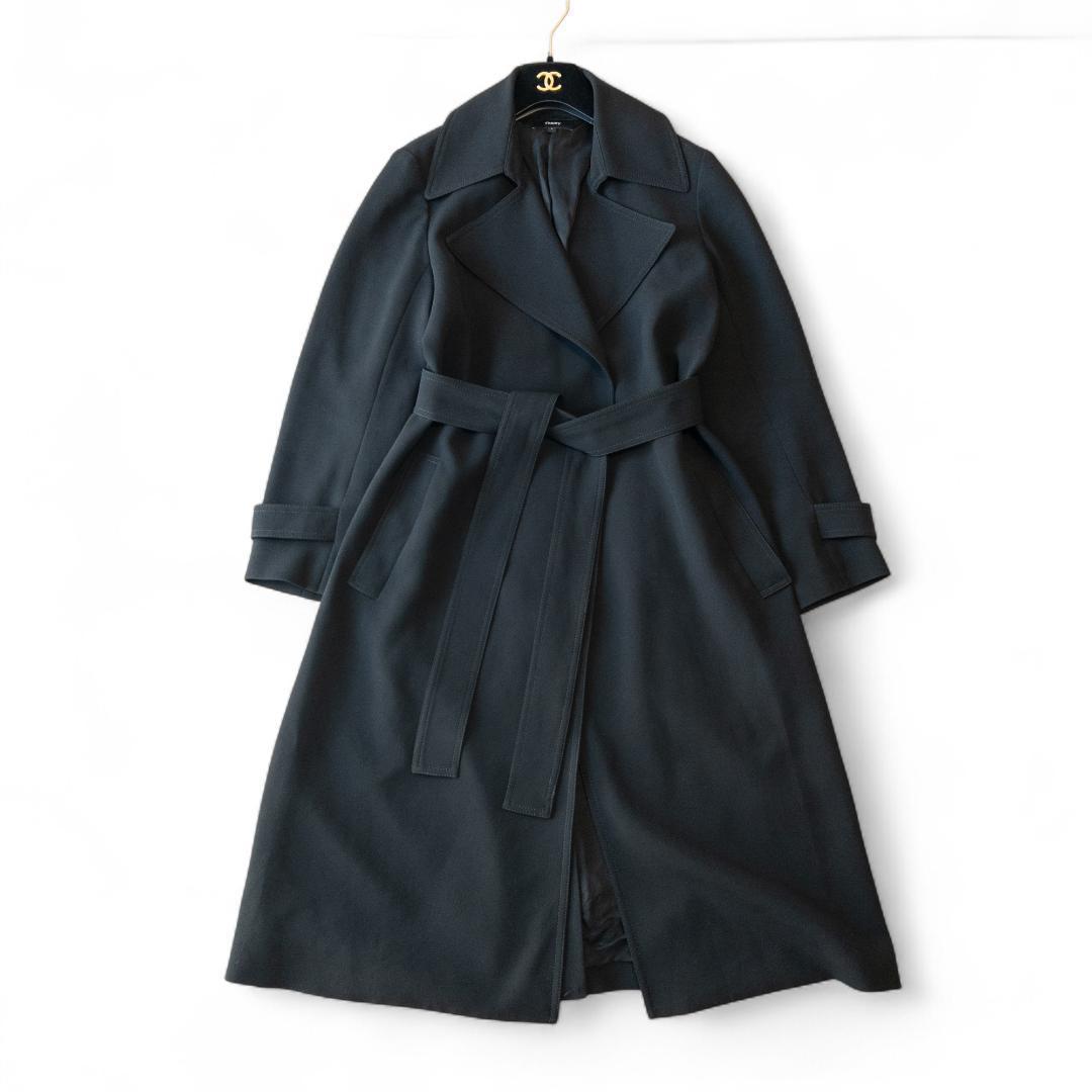 セオリー 23SS ADMIRAL CREPE OAKLANE CLコート P