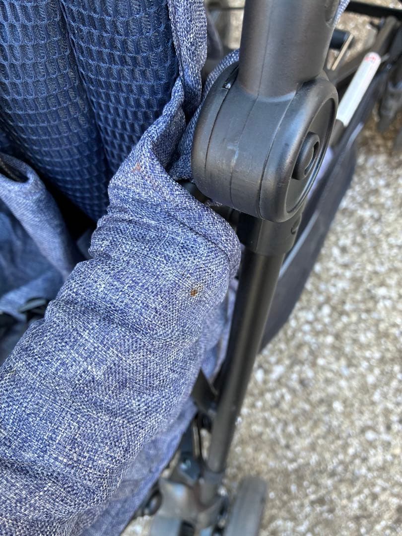 手渡し限定☆Kinderwagon DUOシティ-HOP ブルーデニム