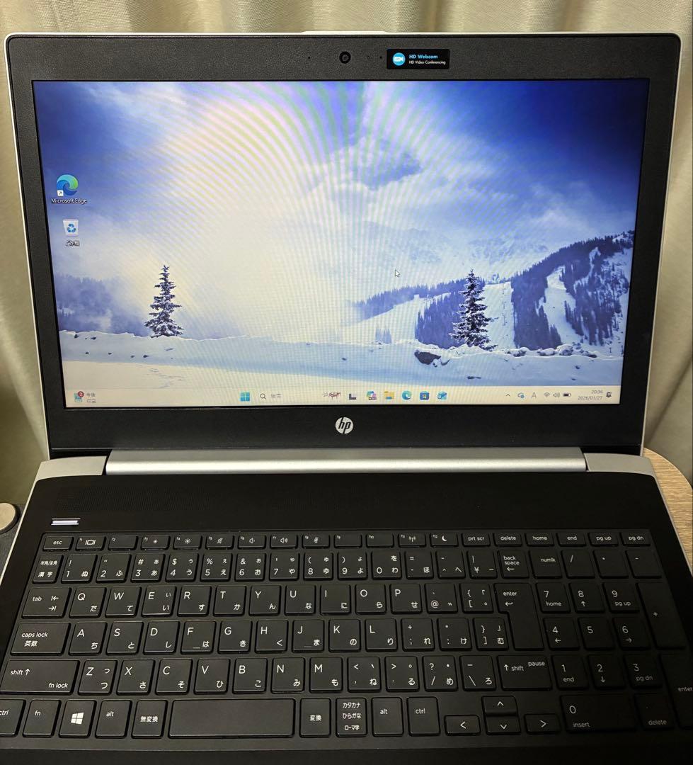 hp　15.6型ノートパソコン　450　G5　2019年　第8世代i5