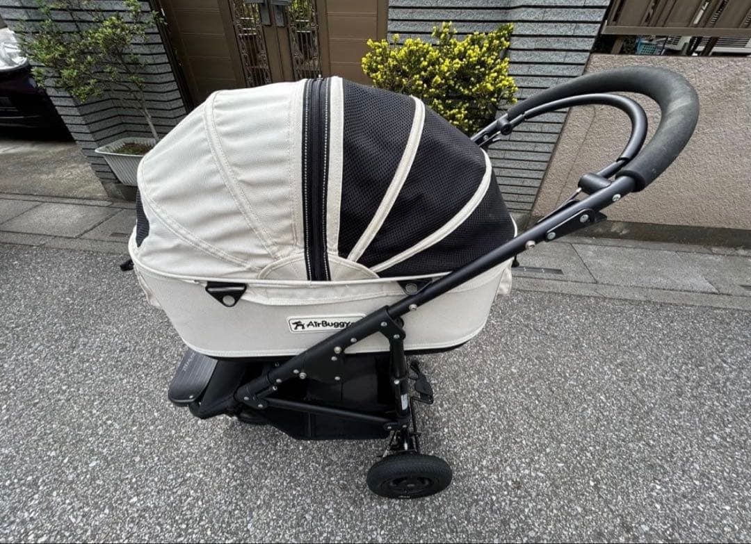 Airbuggy ペットカート ホワイト(コットのみ) ラージサイズ