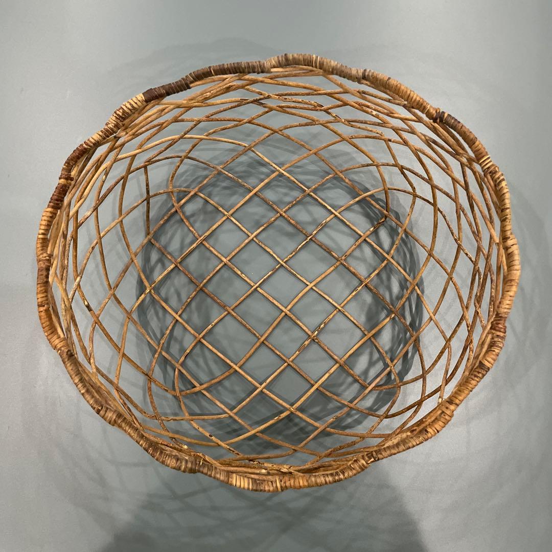 渡部萌　あけびかご