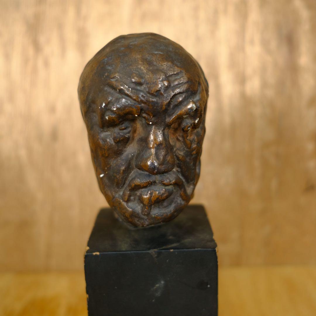 Auguste Rodin オーギュスト・ロダン 彫刻 鼻の潰れた男 ブロンズ像