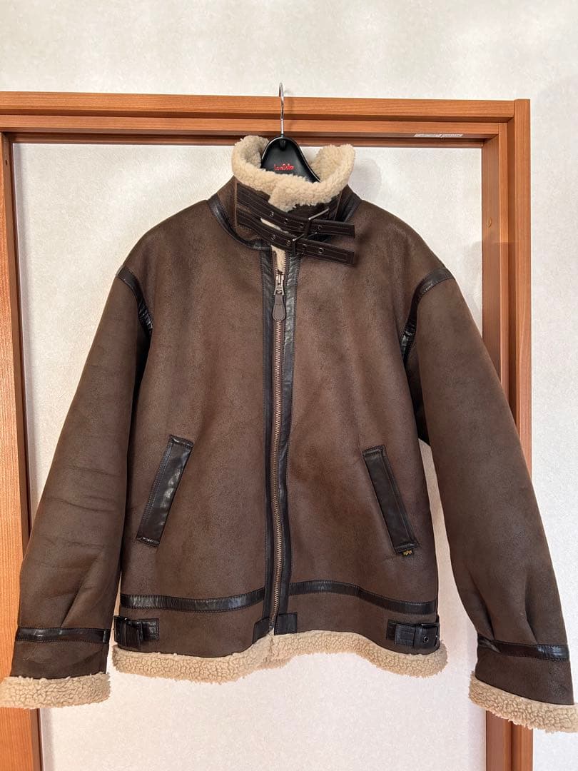 ふゆページ ALPHA INDUSTRIES B-3 フライトジャケット