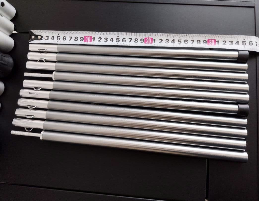 【2本＋ノーブランド2本セット】 ウイングポール280  peak