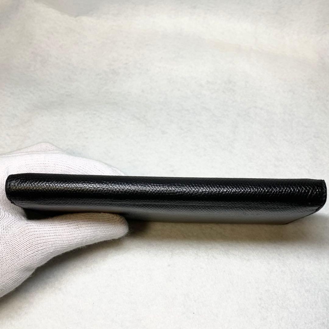 希少 CAMILLE FOURNET カミーユフォルネ 長財布 レザー ブラック