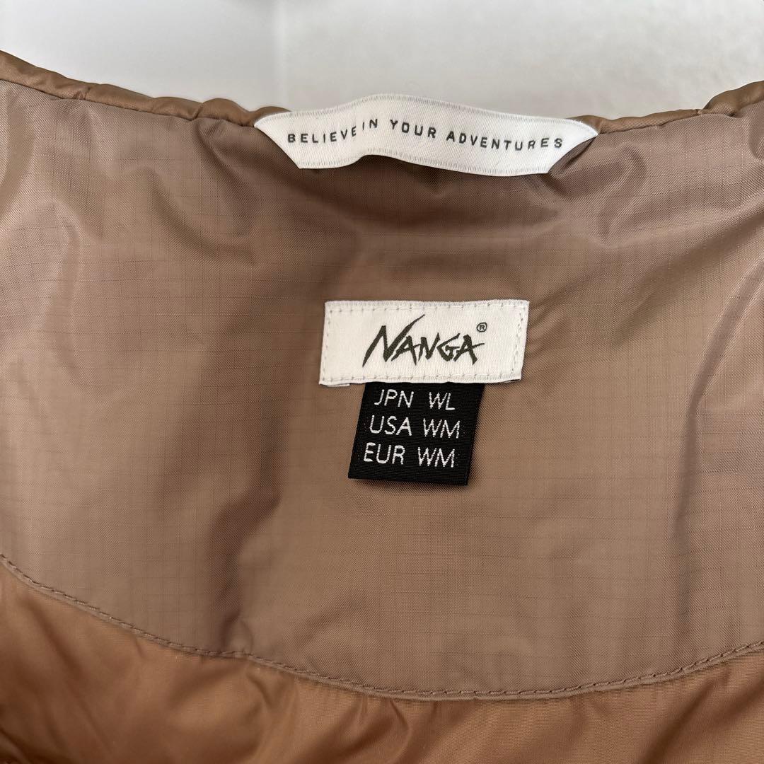 NANGA コヨーテダウンジャケット AURORA JACKETフード DOWN
