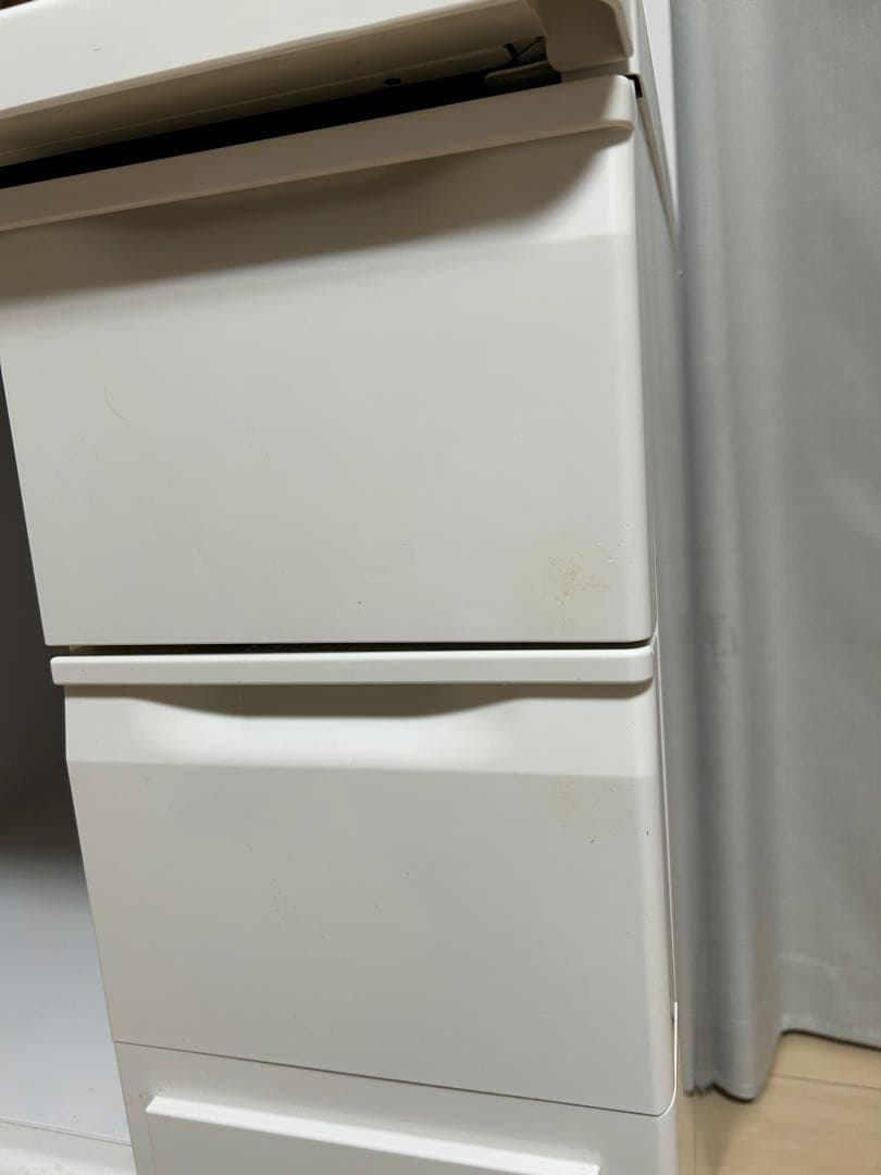 エムケー精工　米びつ付き　レンジ台　SK-306W ホワイト