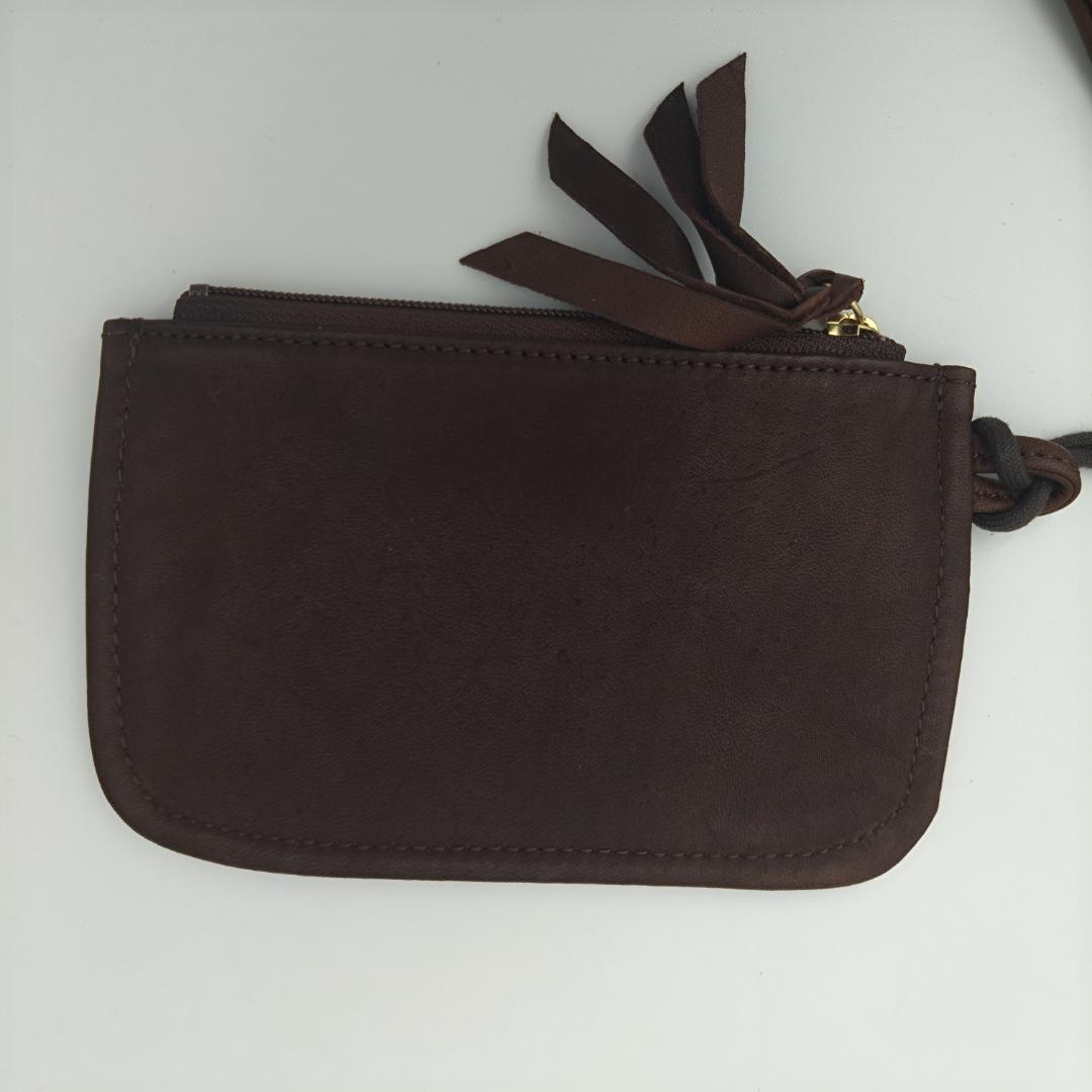 PORTER FRANK ポーター ブラウンレザー トートバッグ ポーチ