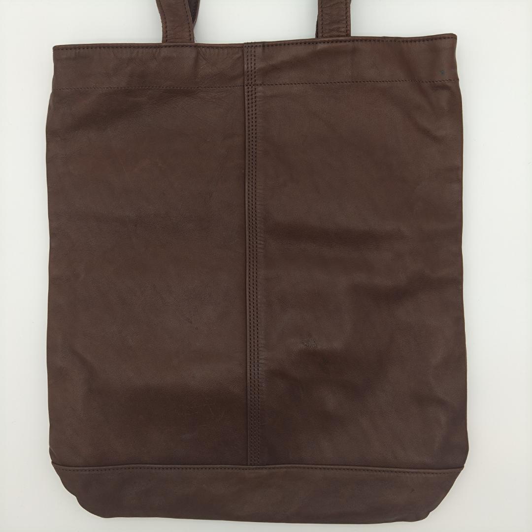 PORTER FRANK ポーター ブラウンレザー トートバッグ ポーチ