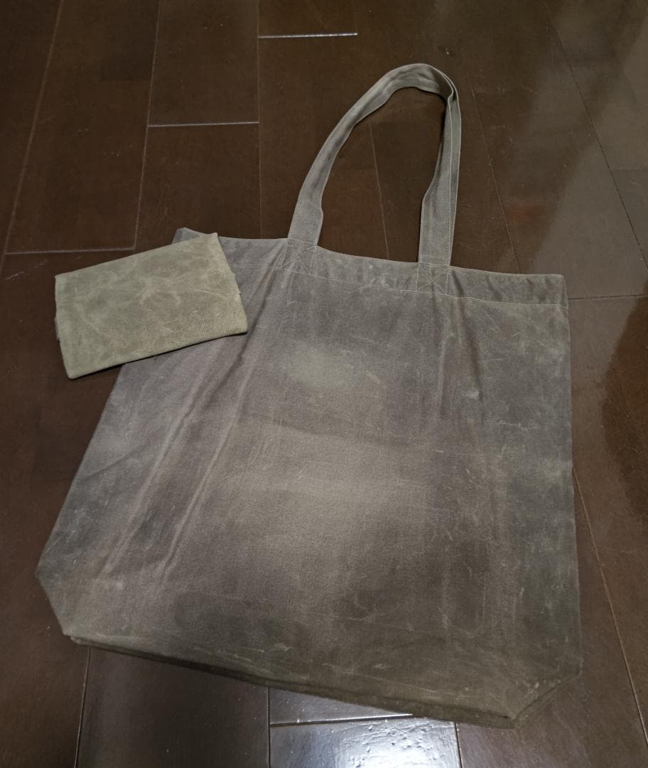 おまけ付【LE LABO】WAXED CANVAS TOTEBAG トートバッグ