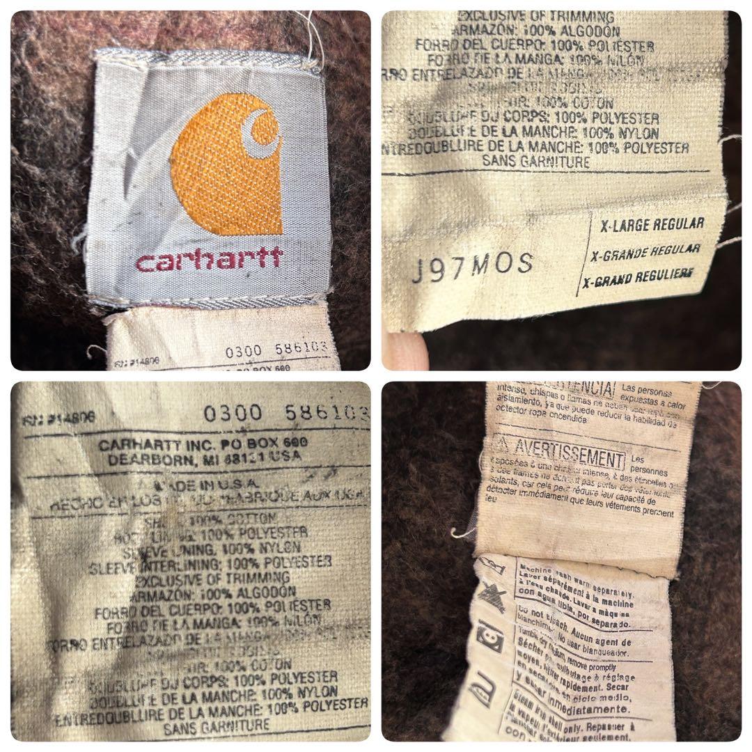 Carhartt USA製 J97 MOS デトロイト 短丈 XL 星タグ