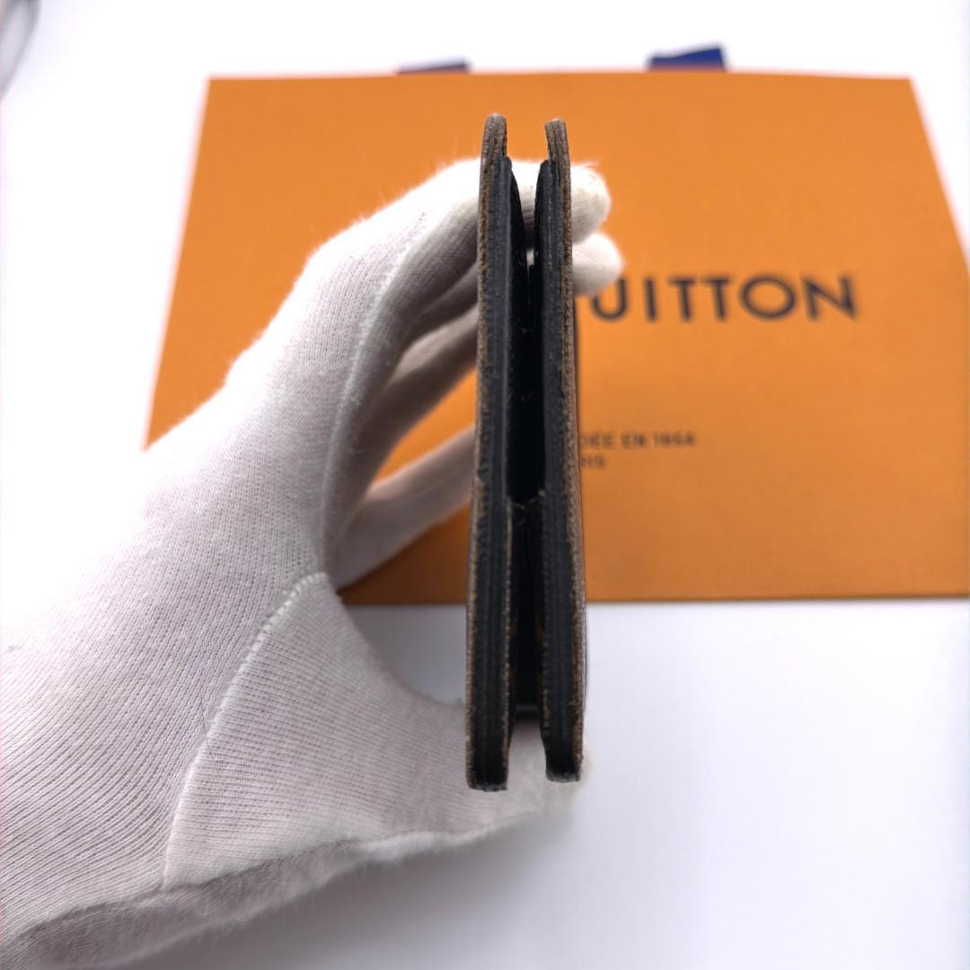 【美品】ルイヴィトン モノグラム マカサー ポルトフォイユ ガスパル