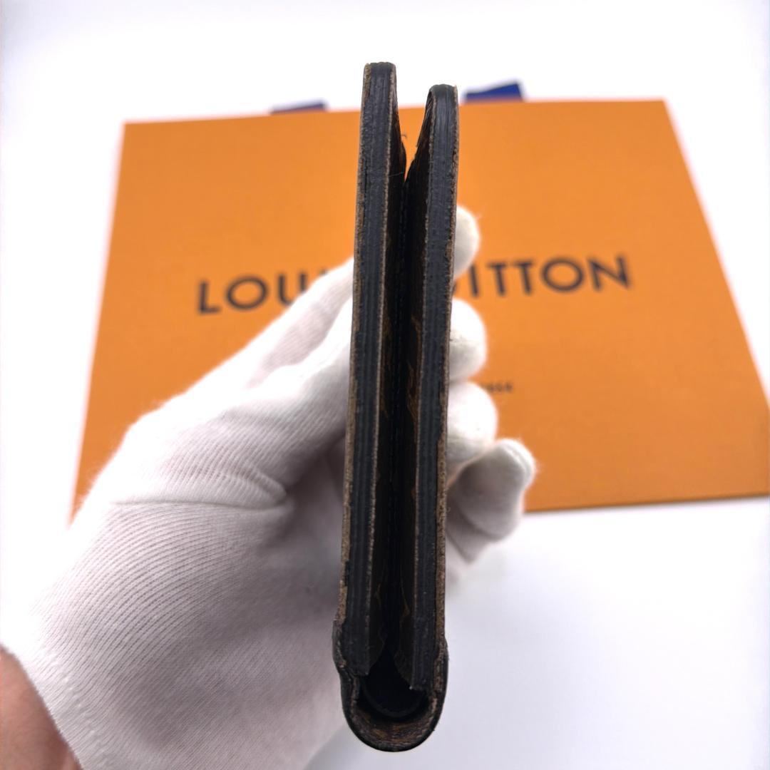 【美品】ルイヴィトン モノグラム マカサー ポルトフォイユ ガスパル