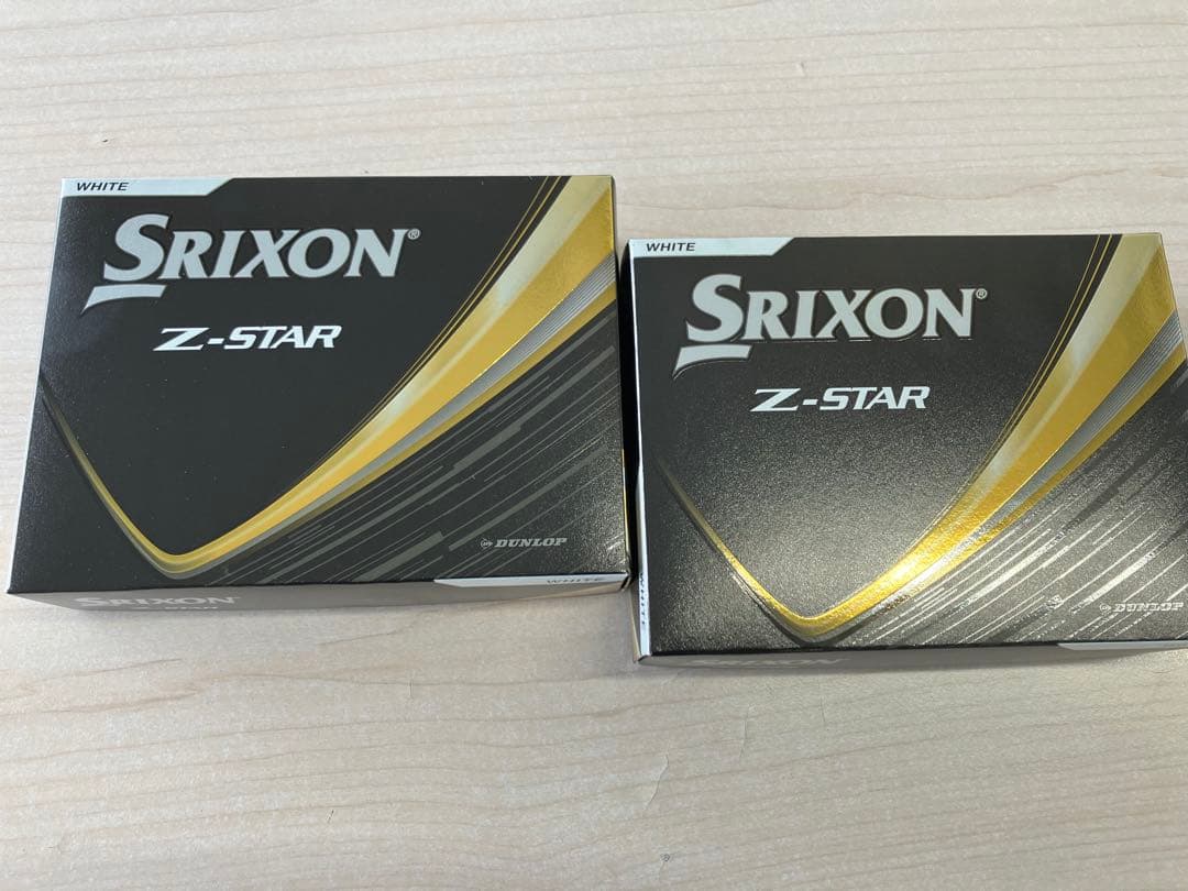 【新品】スリクソン Z-STAR ゴルフボール 2025 ホワイト 2ダース