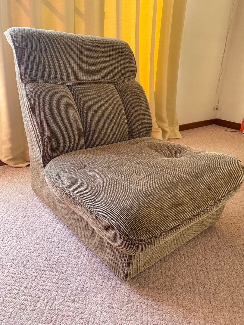 1人掛けソファ グレー系