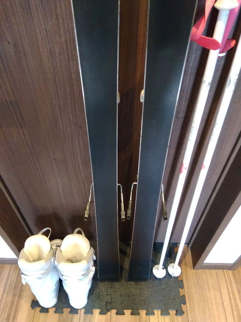 ✨️綺麗✨️KAZAMA/学生・レディース用/スキーセット/メンテ・WAX済み✔