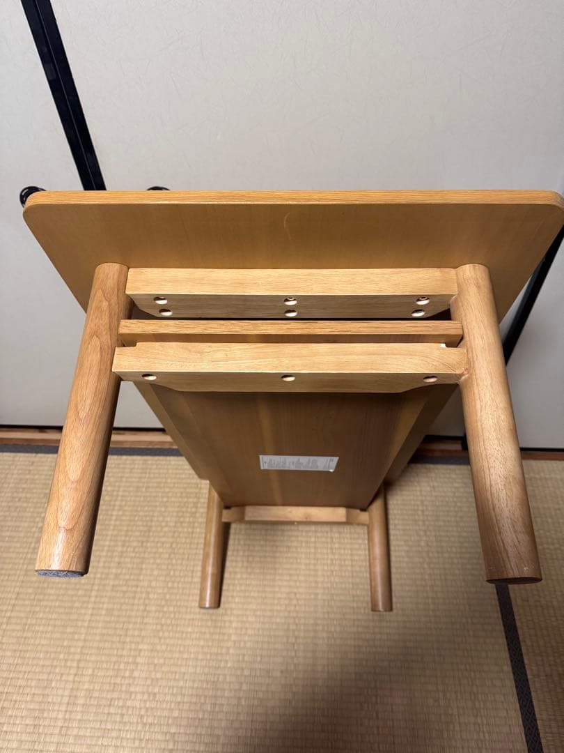 【無印良品】ローテーブル オーク材 天然木 センターテーブル　リビング