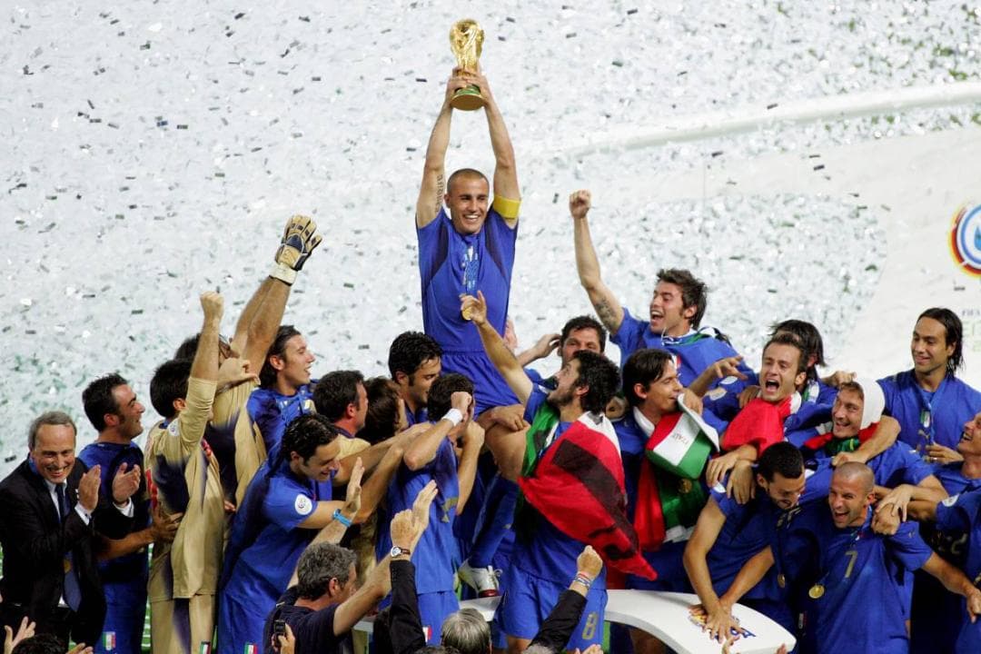 サッカー イタリア代表 2006 ユニフォーム プーマ Lサイズ[RU0059]