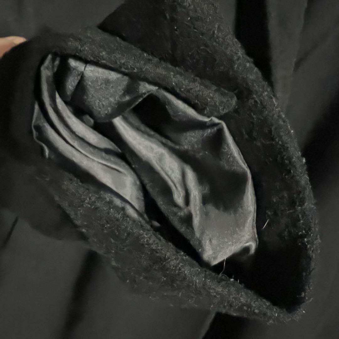 美品　UNITED ARROWS チェスターコート　黒 Lサイズ