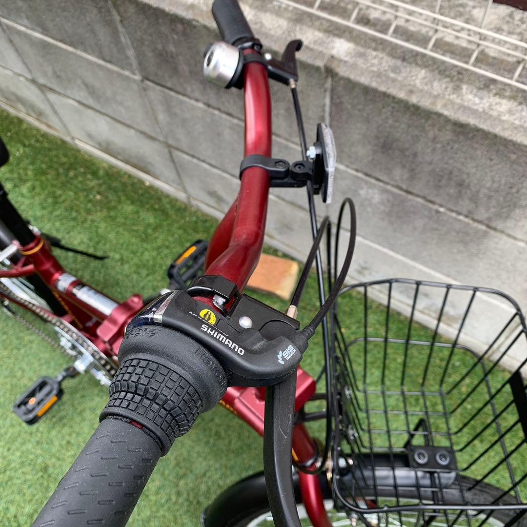 折りたたみ自転車 シマノ6段変速　20インチ　埼玉県