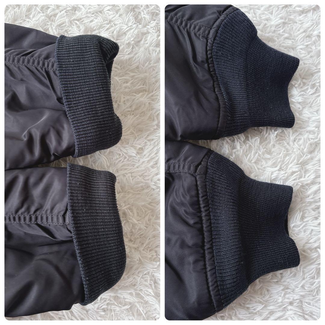 ALPHA INDUSTRIES フライトジャケット N-2B 短丈 ブラック