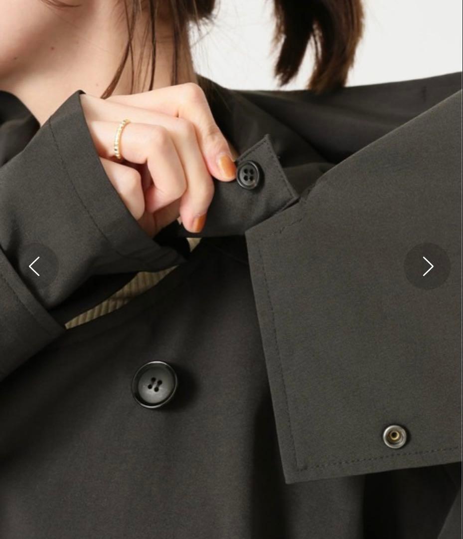 VACHEMENT ヴァシュモン　リサイクルシェルタフタショートトレンチ