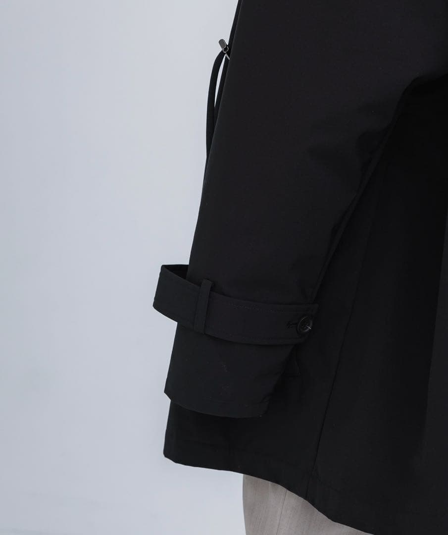 VACHEMENT ヴァシュモン　リサイクルシェルタフタショートトレンチ