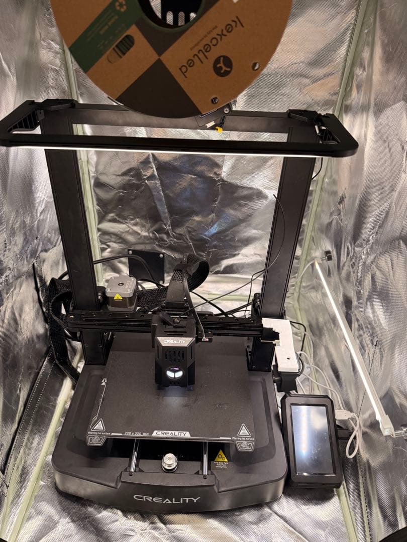 Creality Ender-3 V3 KE 純正エンクロージャー・カメラ付
