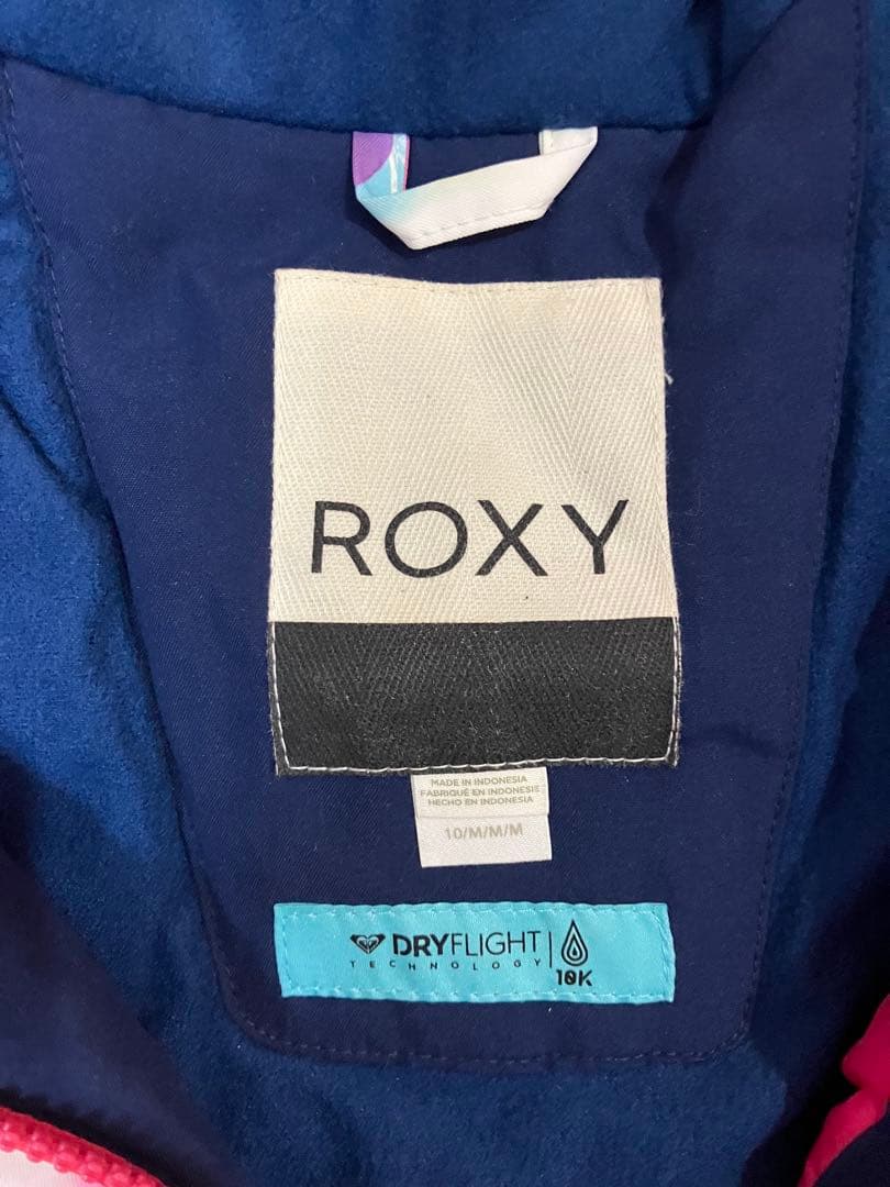ROXY キッズ スノーウェア上下セット 130cm-140cm※グローブ付