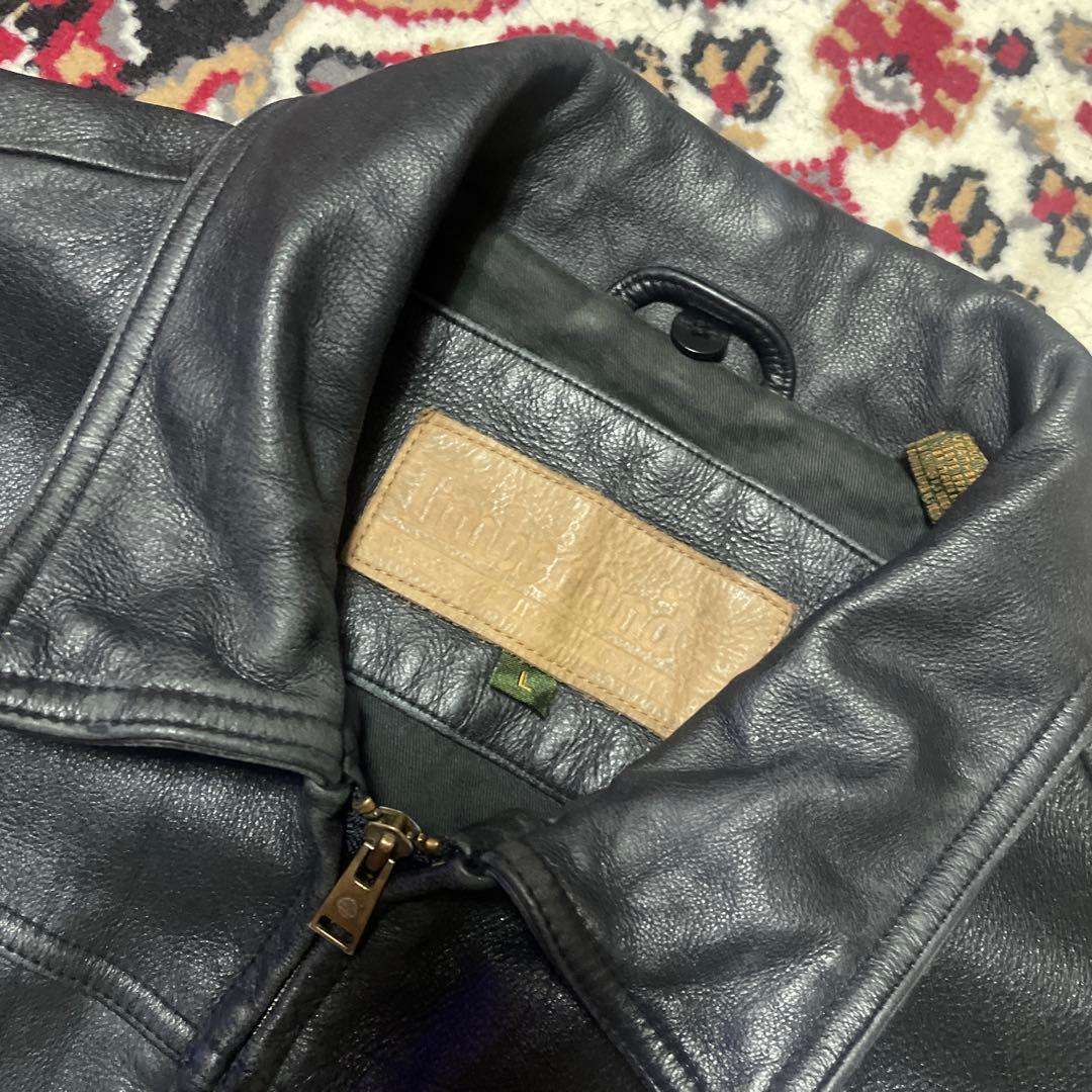 timberland 2002s レザー　ライダース