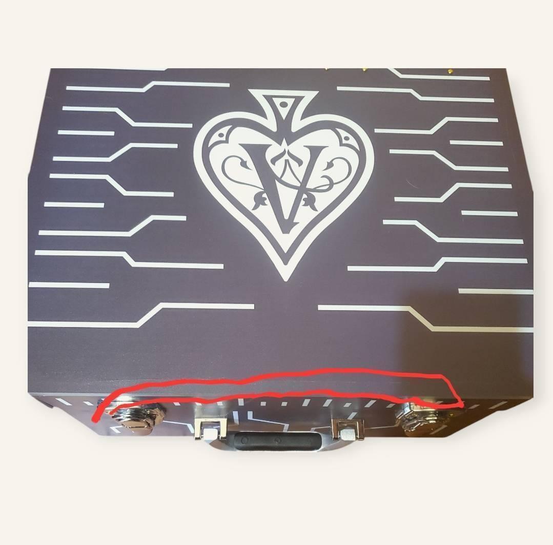 アルマンド ディスプレイ LED アタッシュ ケース ライト シャンパン クラブ