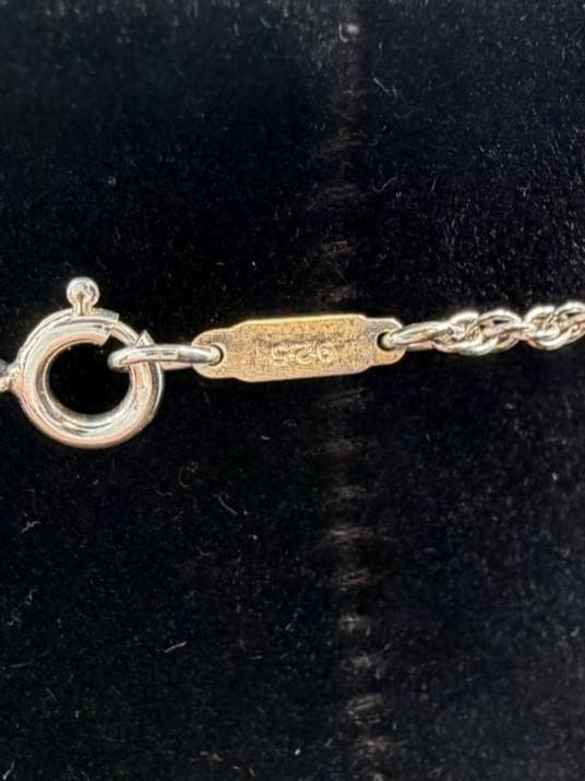 ティファニー セントクリストファー ネックレス 750/925 約14.3g