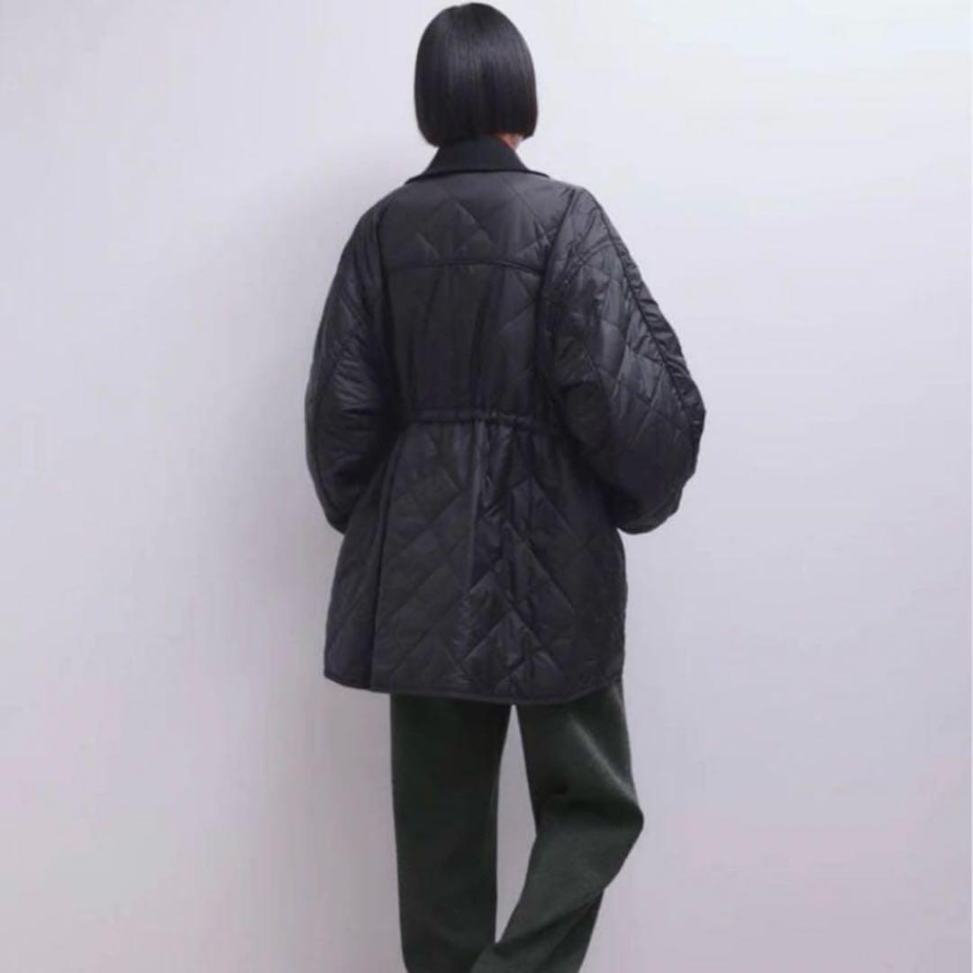 ADAM ET ROPE' FEMME リバーシブルドロストキルティングブルゾン