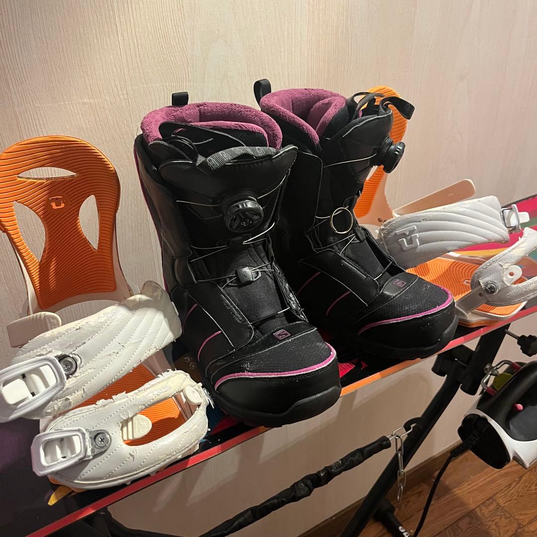 3点セット！HEAD 138cm & UNION & SALOMON 24.5