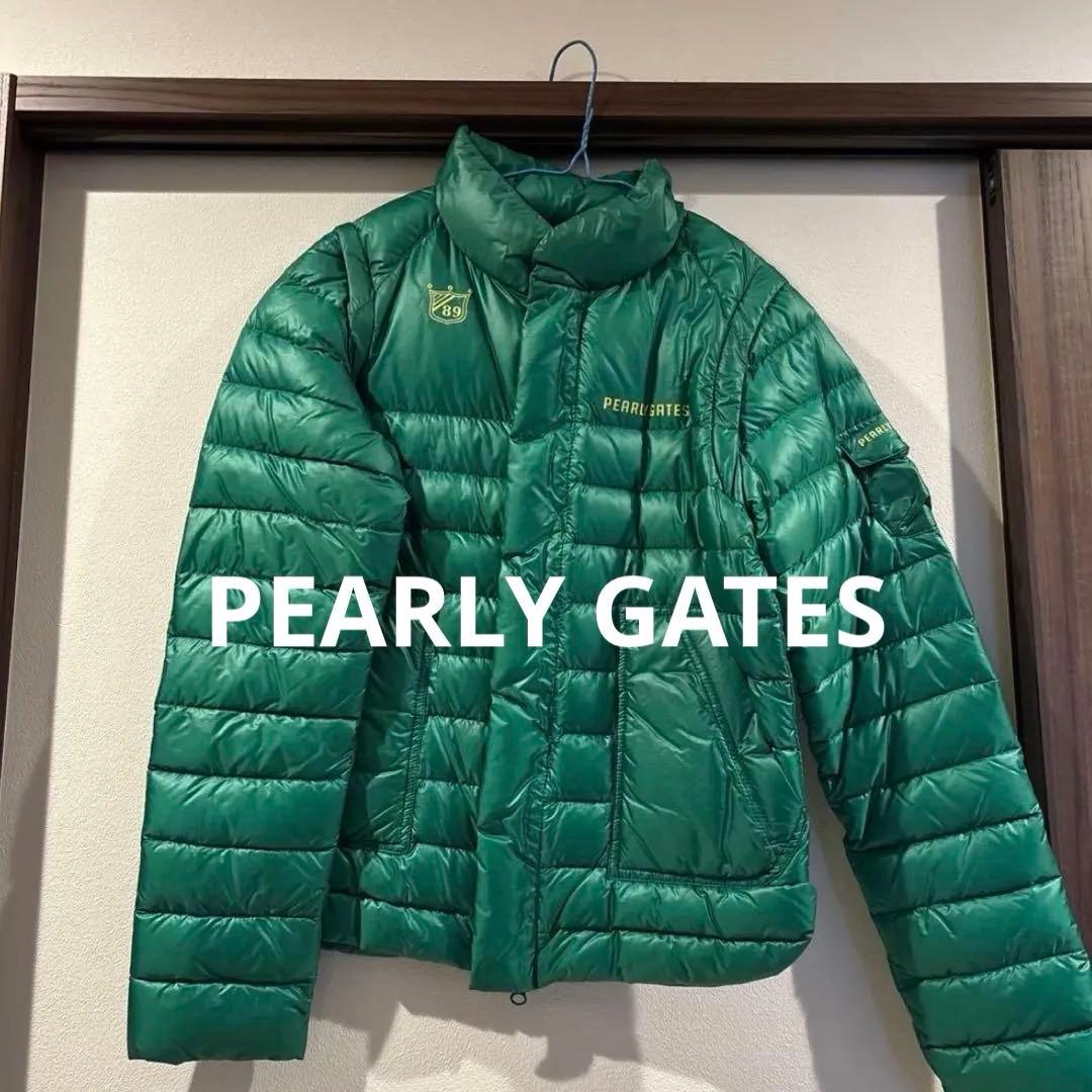 パーリーゲイツ 2way ダウン ベスト ジャケット 1サイズ