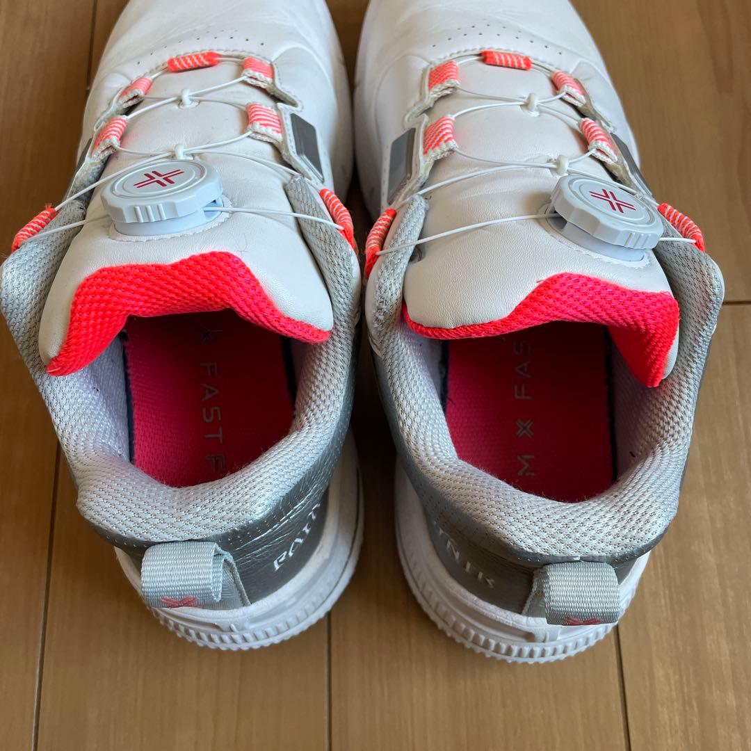 PAYNTR X 003 FF WO ゴルフシューズ ホワイト/ピンク　23.5