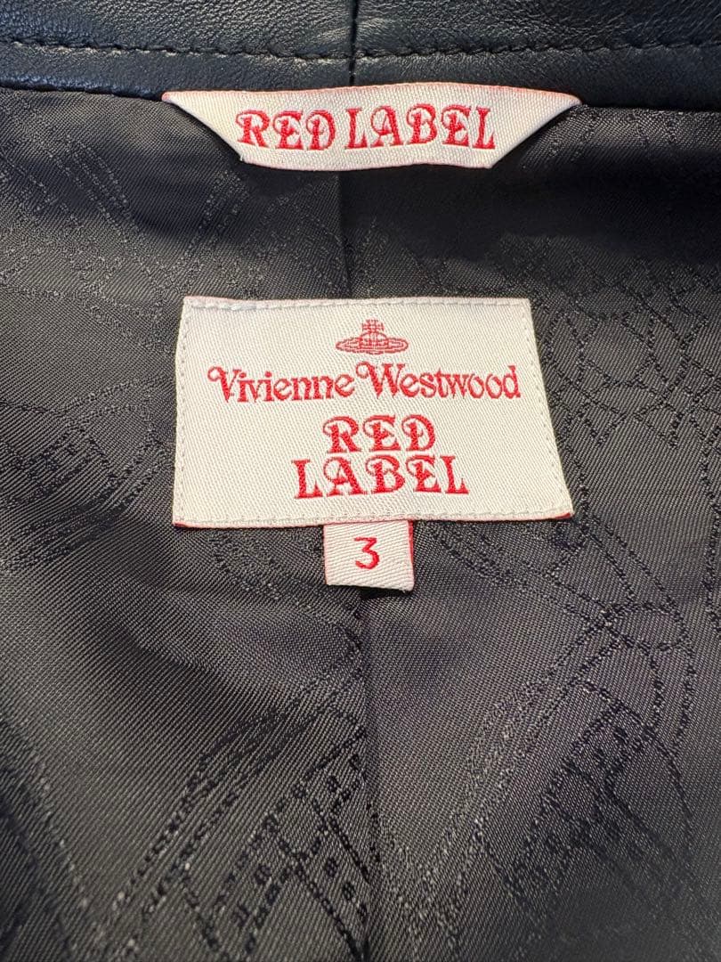 ⭐︎美品⭐︎ヴィヴィアンウエストウッド　ブラックレザージャケット ダブルライダース風