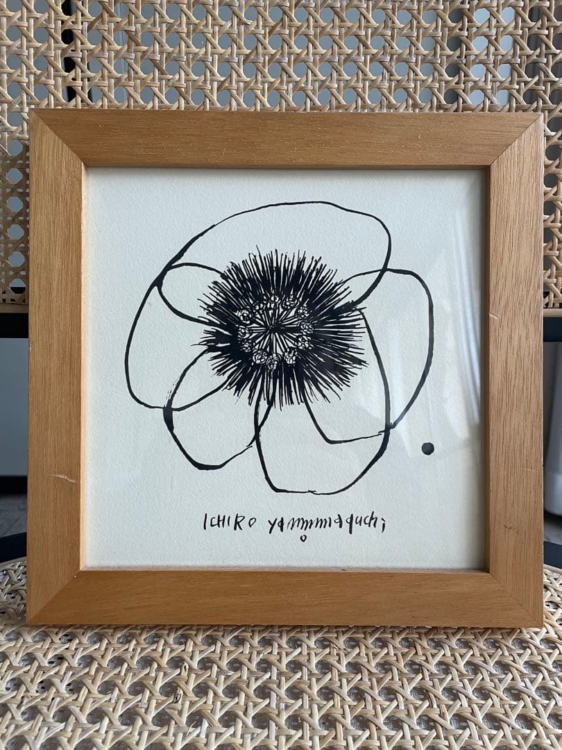 IDEE アートポスター 花 hana 山口一郎