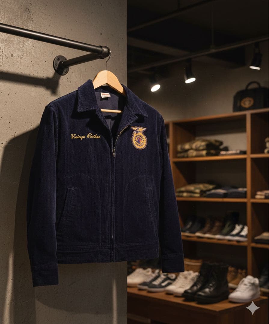 #76XLサイズ FFA JACKET ジャケット 新品未使用 ネイビー即日発送