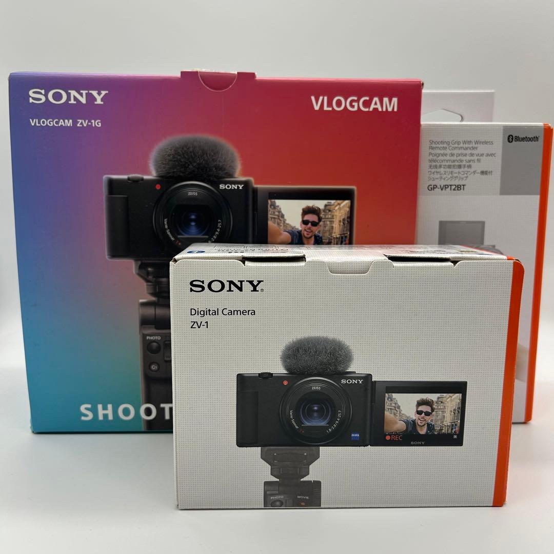 SONY VLOGCAM ZV-1G シューティンググリップキット