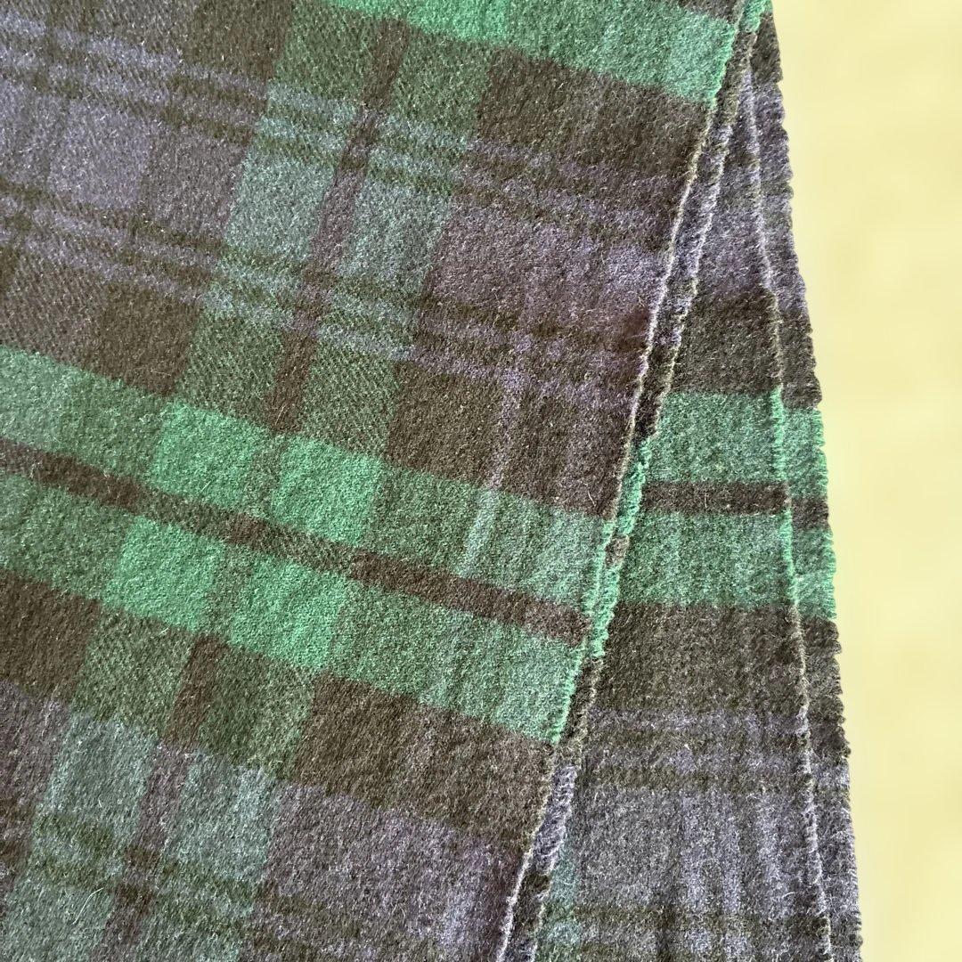 ジョンストンズ 大判ストール ブラックウォッチ