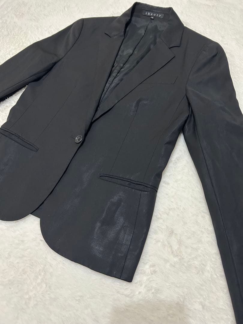 Theory セオリー セットアップ パンツスーツ ブラック XL