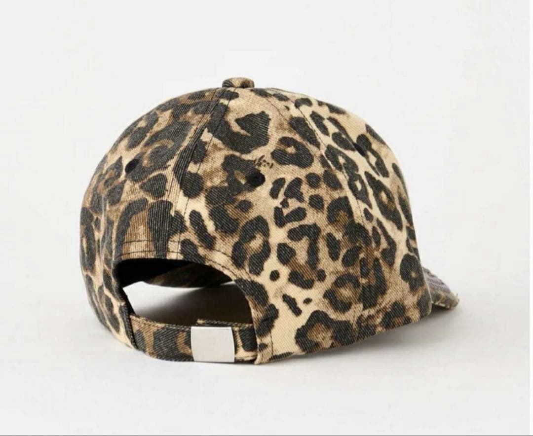 【新品】beeden ビーデンdamage cap キャップ ヒョウ柄 新作