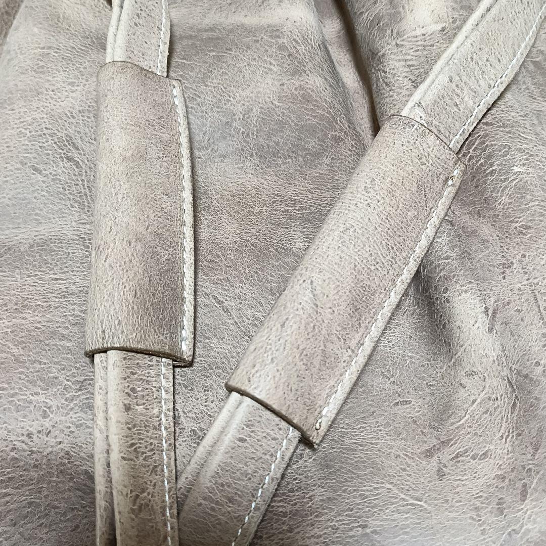 PLANT 本革 バロンリュック ベージュ 美品 レディース