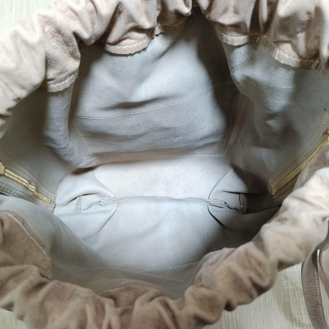 PLANT 本革 バロンリュック ベージュ 美品 レディース